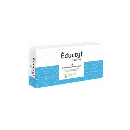 Eductyl Adulte 12 suppositoires