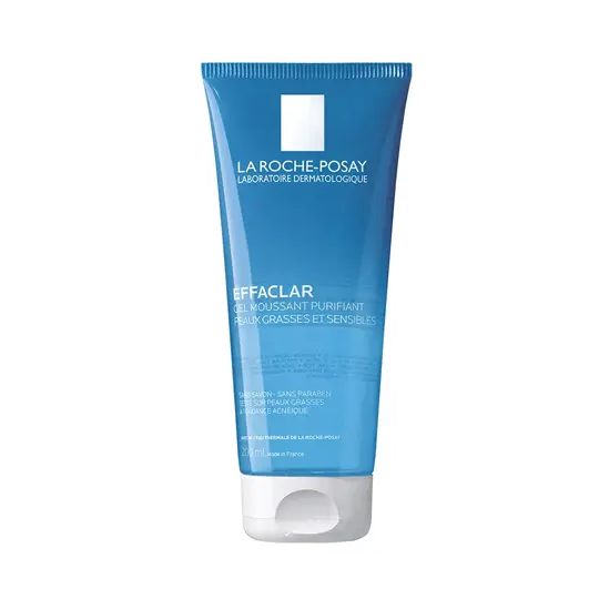 La Roche-Posay Effaclar Gel Moussant Purifiant Peaux Grasses et Sensibles 200ml
