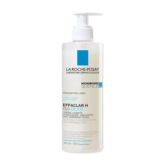 La Roche-Posay Effaclar H Iso-Biome Crème Lavante Hydratante Apaisante 390ml