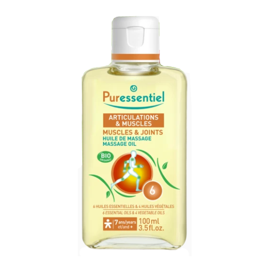 Effort Musculaire - Huile de Massage Bio - 100 ml