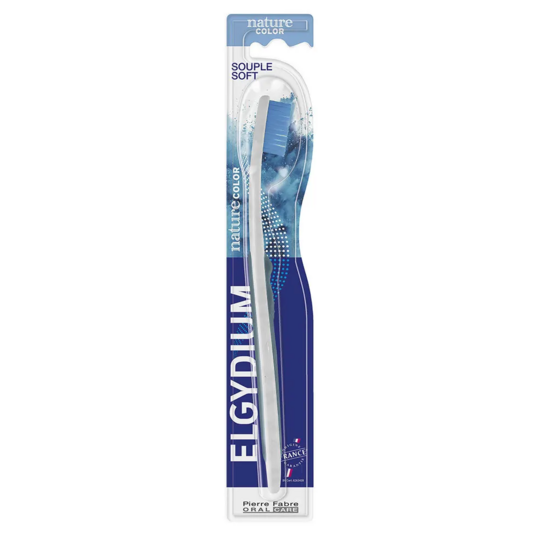 Elgydium Nature Color Brosse à Dents Souple – Coloris aléatoire