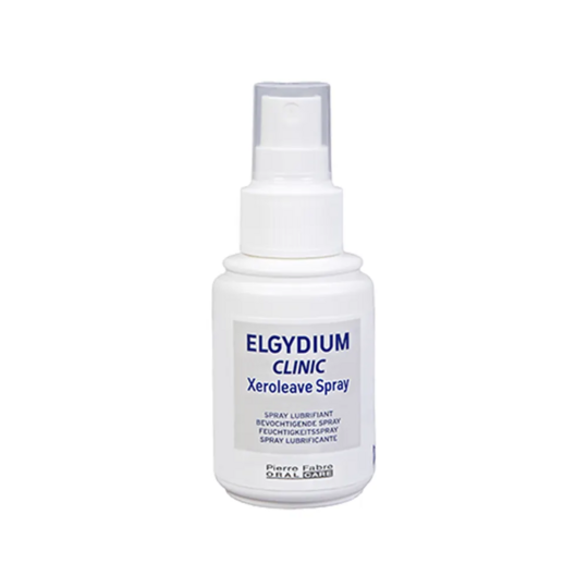 Elgydium Clinic Xeroleave Spray Lubrifiant Bouche Sèche 70 ml – Soulage durablement la sécheresse buccale