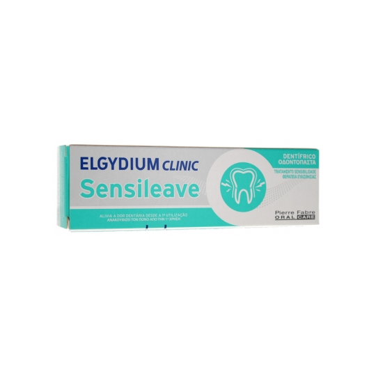 ELGYDIUM Dentifrice Clinic Sensileave - Traitement Sensibilité - 50 ml