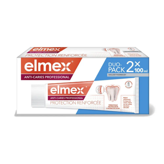 Elmex Dentifrice Anti-Caries Professional 2 x 100 ml