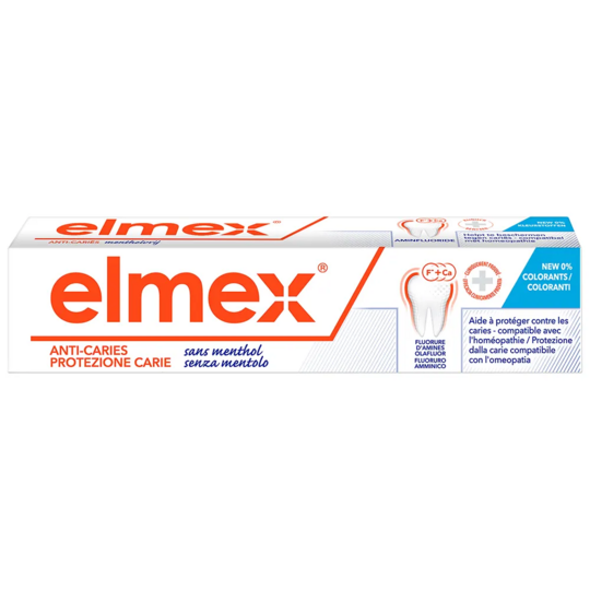 Elmex Dentifrice Anti-Caries Sans Menthol 75ml