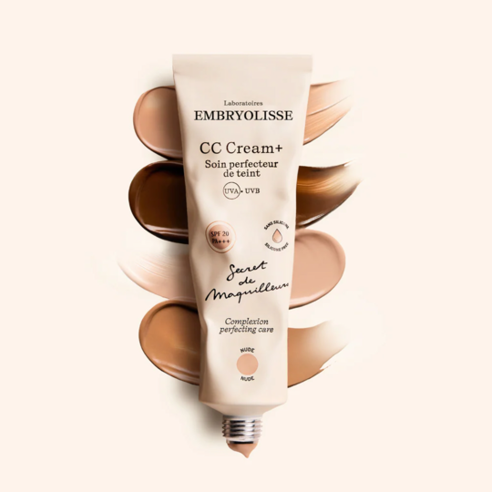 Embryolisse CC Crème + Soin Perfecteur de Teint SPF 20 Clair 30 ml – Teint unifié lumineux