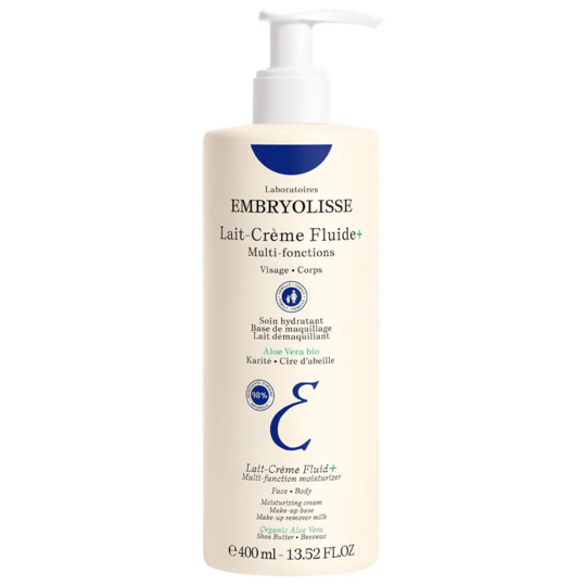 Embryolisse Lait-Crème Fluide+ 400 ml hydratant multi-usages visage & corps