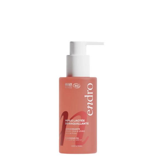 Endro Huile Lactée Démaquillante Bio 100 ml démaquillant visage et yeux