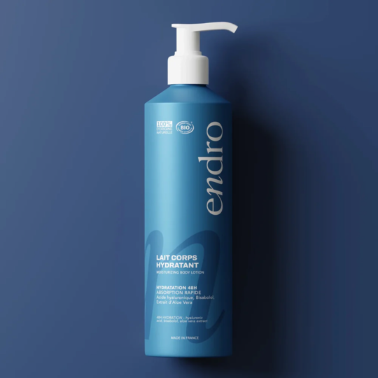 Endro Lait Corps Hydratant 400 ml soin hydratant à l’acide hyaluronique