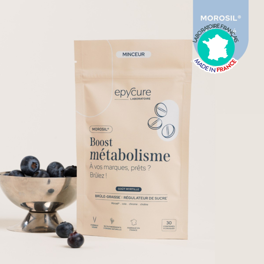 Epycure Boost métabolisme 30 comprimés – Morosil, cola, choline, chrome