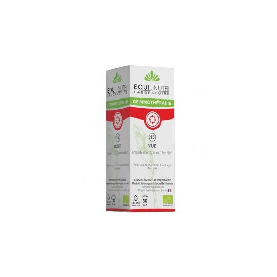 Equi-Nutri Complexe n°15 Vue Bio 30 ml – Gemmothérapie confort visuel