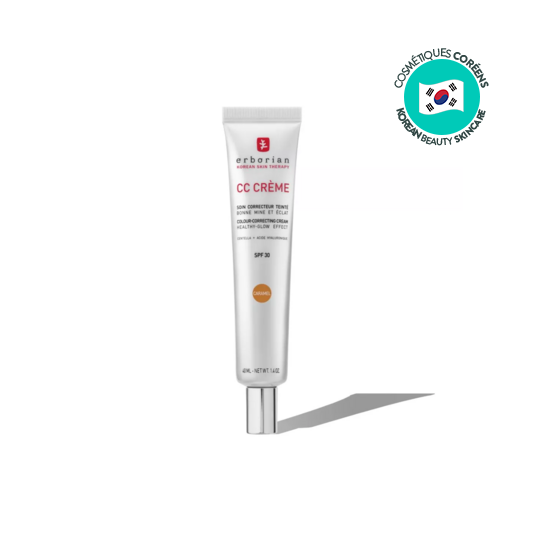 Erborian CC crème centella SPF30 caramel 40 ml – soin illuminateur teinté