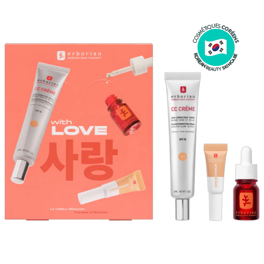 Erborian Coffret best of Erborian doré — routine éclat visage complète