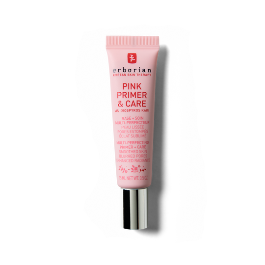 Erborian Pink Primer & Care base de teint éclat 15 ml Cosmétiques Coréennes