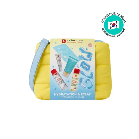 Erborian Trousse découverte hydratation et éclat clair — routine complète glass skin