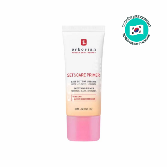 Erborian Set&Care primer base de teint lissante 30 ml — soin matifiant et fixateur de maquillage