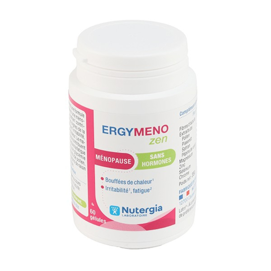 Nutergia Ergymeno Zen 60 gélules – ménopause sans hormones, safran et magnésium