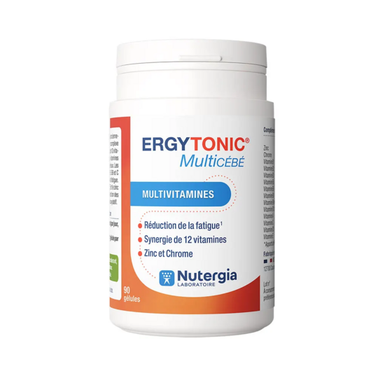 Ergytonic MultiCÉBÉ multivitamines énergie – 90 gélules