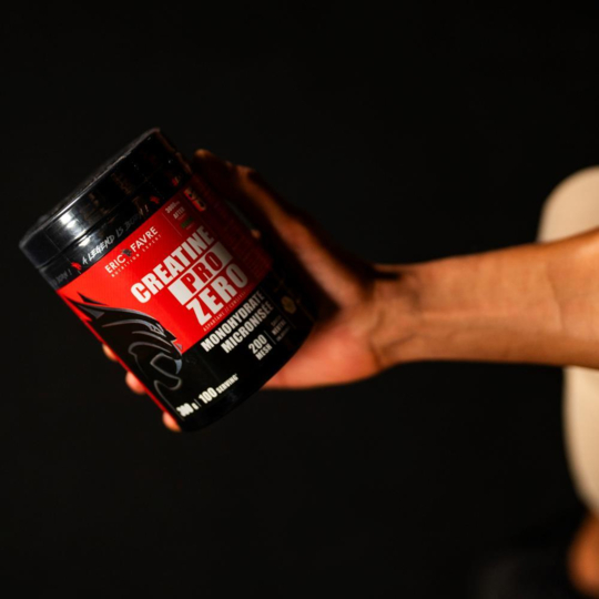 Eric Favre Pure Creatine 200 Créatine Pro Zero 300g performance musculation