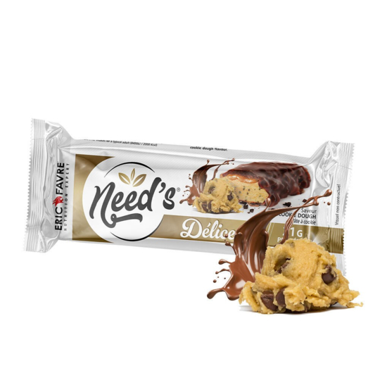 Eric Favre Barre protéinée Délice Need's Cookie dough 58 g – 20 g de protéines