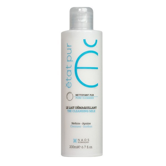 État Pur Le Lait Démaquillant 200 ml – peaux sensibles, visage et yeux
