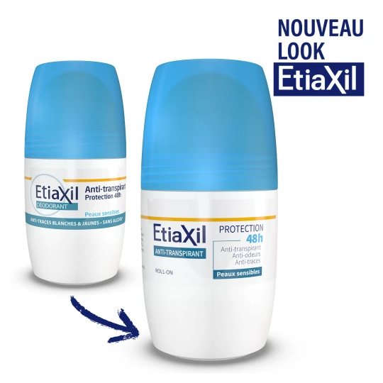 Etiaxil Déodorant Anti-Transpirant Roll-on  48H 50 ml