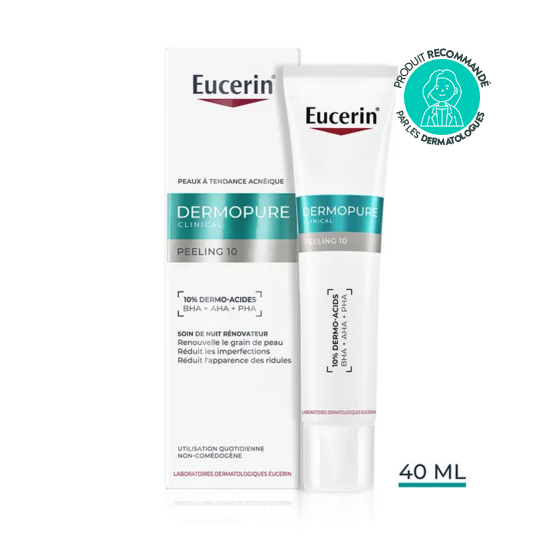 Eucerin DermoPure fluide matifiant peaux à imperfections 40 ml