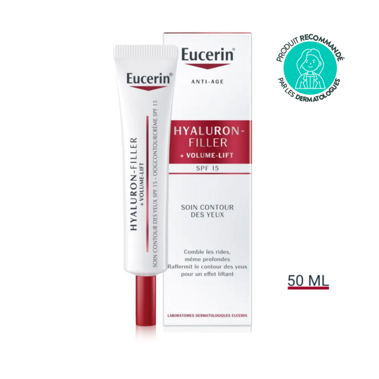 Eucerin Hyaluron Filler + Volume Lift Soin Contour des Yeux SPF15 15ml
