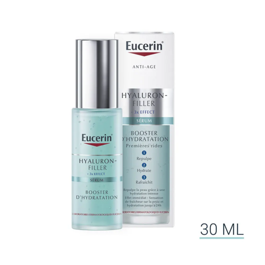Eucerin Hyaluron Filler +3x Effect Sérum Booster D'Hydratation 30ml