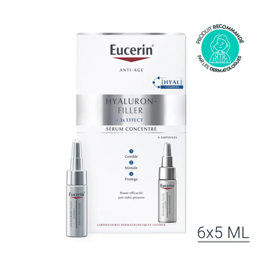 Eucerin Hyaluron Filler +3x Effect Sérum Concentré 6 ampoules