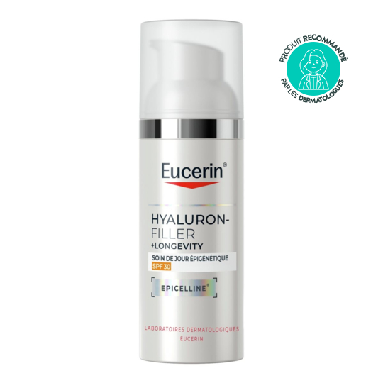 Eucerin Hyaluron-Filler + Longevity Soin de jour épigénétique SPF 30 50 ml