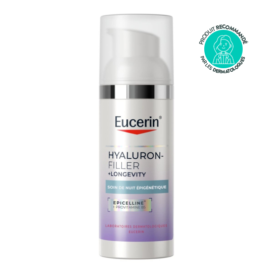 Eucerin Hyaluron-Filler + Longevity Soin de nuit épigénétique 50 ml