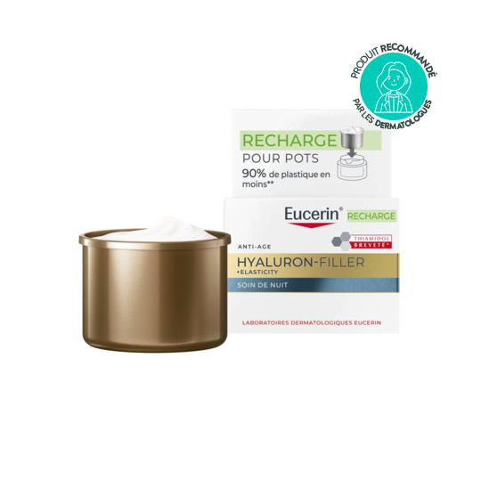 Eucerin Hyaluron-Filler + Elasticity Recharge Soin de nuit 50 ml