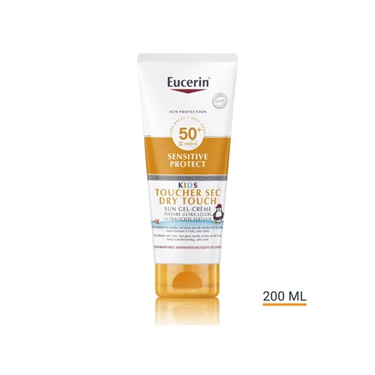 Eucerin Gel-crème solaire enfants toucher sec SPF 50+ 200ml