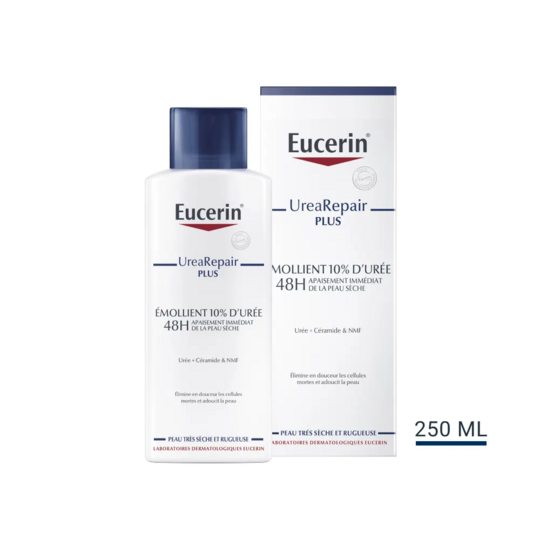Eucerin UreaRepair Plus Emollient à base d'Urée 10% 250ml