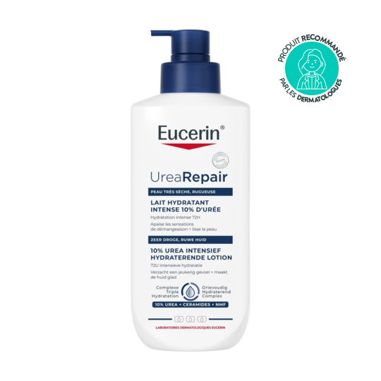 Eucerin UreaRepair Lait hydratant intense 10 % d'urée 400 ml – peau très sèche