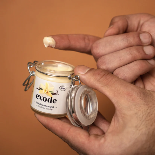 Exode Déodorant BIO Peau Sensible Monoï 50 g à l’huile de nigelle