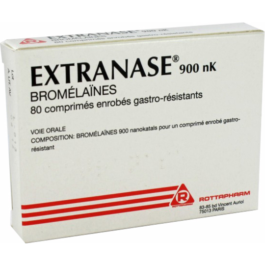 Extranase 900 nK - 80 comprimés