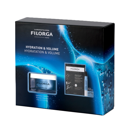 Filorga Coffret Hydratation Hyalu-Filler 2026 – crème 50 ml + Hyalu-Filler Lips + Flash Mask offerts