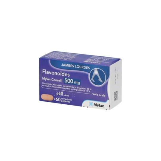 Flavonoïdes 500 mg 60 comprimés