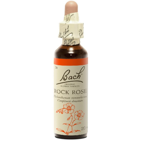 Fleur de Bach n°26 Rock Rose - 20 ml