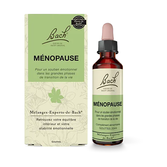 Fleurs de Bach® Original ménopause 20ml – élixir floral équilibre intérieur et stabilité émotionnelle