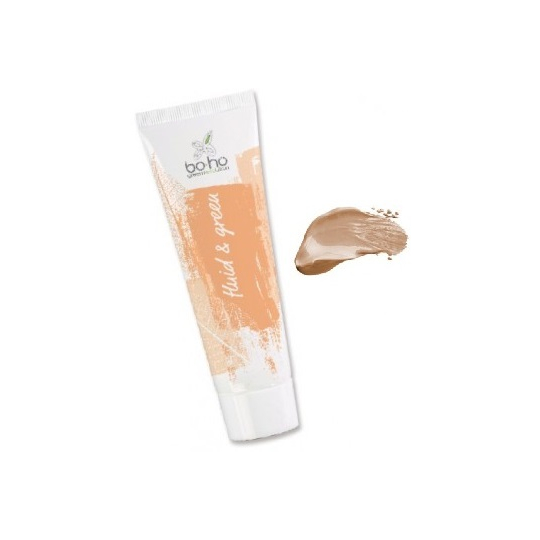 Fond de Teint Fluide Bio n°08 Halé Foncé - 30 ml