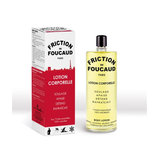 Foucaud Friction lotion énergique pour le corps 250 ml – lotion stimulante musculaire