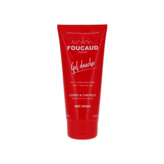 Foucaud Gel  Grande Forme 200 ml – gel douche tonifiant corps et cheveux