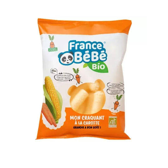 France Bébé Sticks de maïs soufflé Carotte BIO