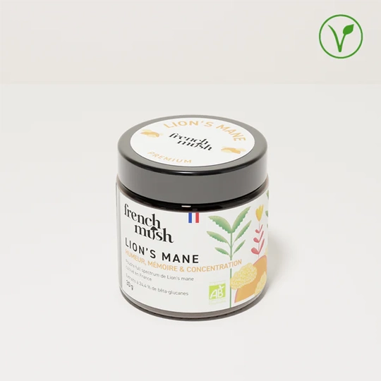 French Mush Poudre de Lion's mane 30g