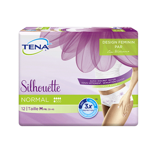 Fuites Urinaires Silhouette Normal Medium - 12 Pièces