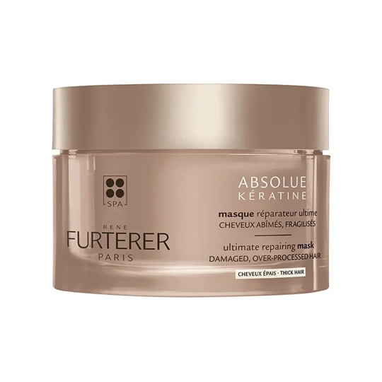 René Furterer Absolue Kératine masque réparateur ultime cheveux épais 200 ml – masque réparation cheveux épais