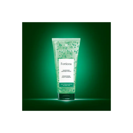 René Furterer Forticea shampooing fortifiant 200 ml — shampooing revitalisant aux vitamines et huiles essentielles tous types de cheveux